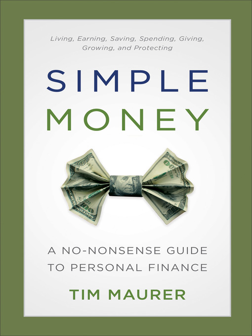 Title details for Simple Money by Tim Maurer - Wait list